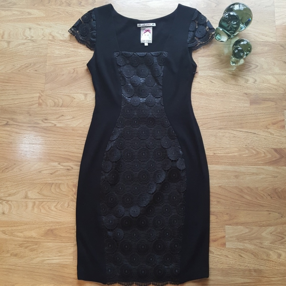 NWOT Yoana Baraschi Classic Black Dress Size 10